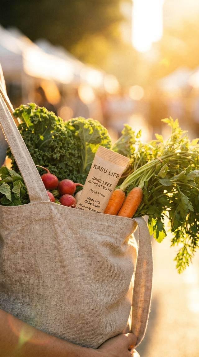 At the market